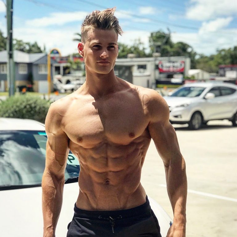 Natural 21yearold athlete with no skin